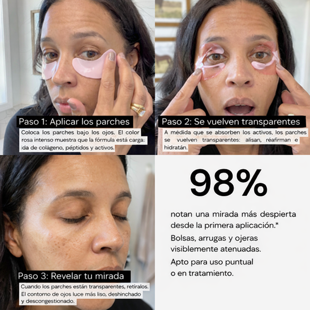 Parches oculares InstaLift con PDRN y colágeno