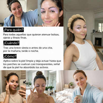 Parches oculares InstaLift con PDRN y colágeno