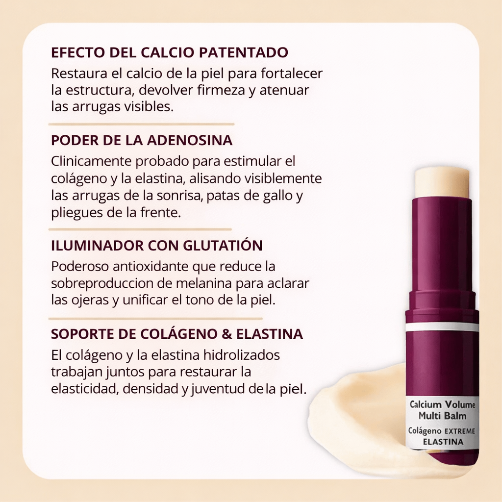 Stick Antiarrugas con Calcio