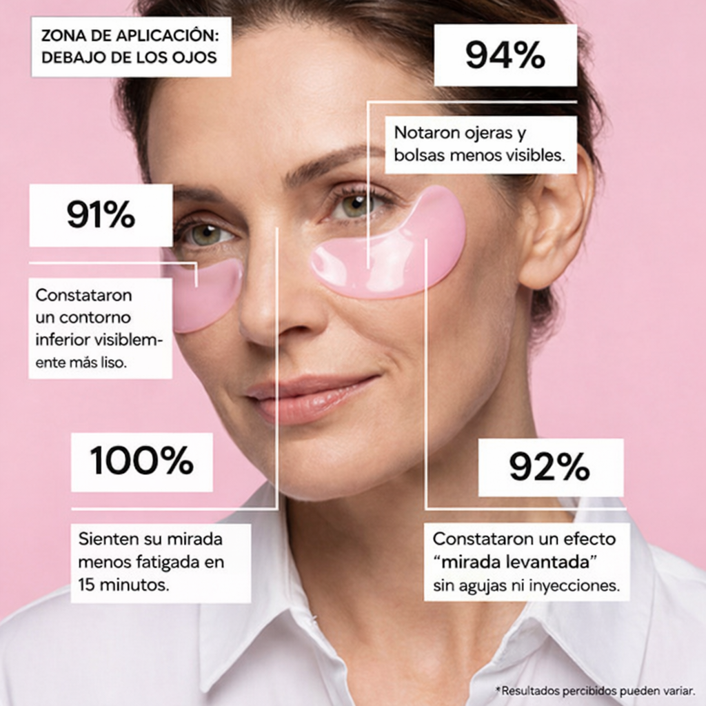 Parches oculares InstaLift con PDRN y colágeno