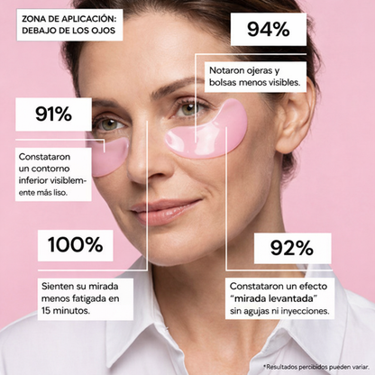 Parches oculares InstaLift con PDRN y colágeno