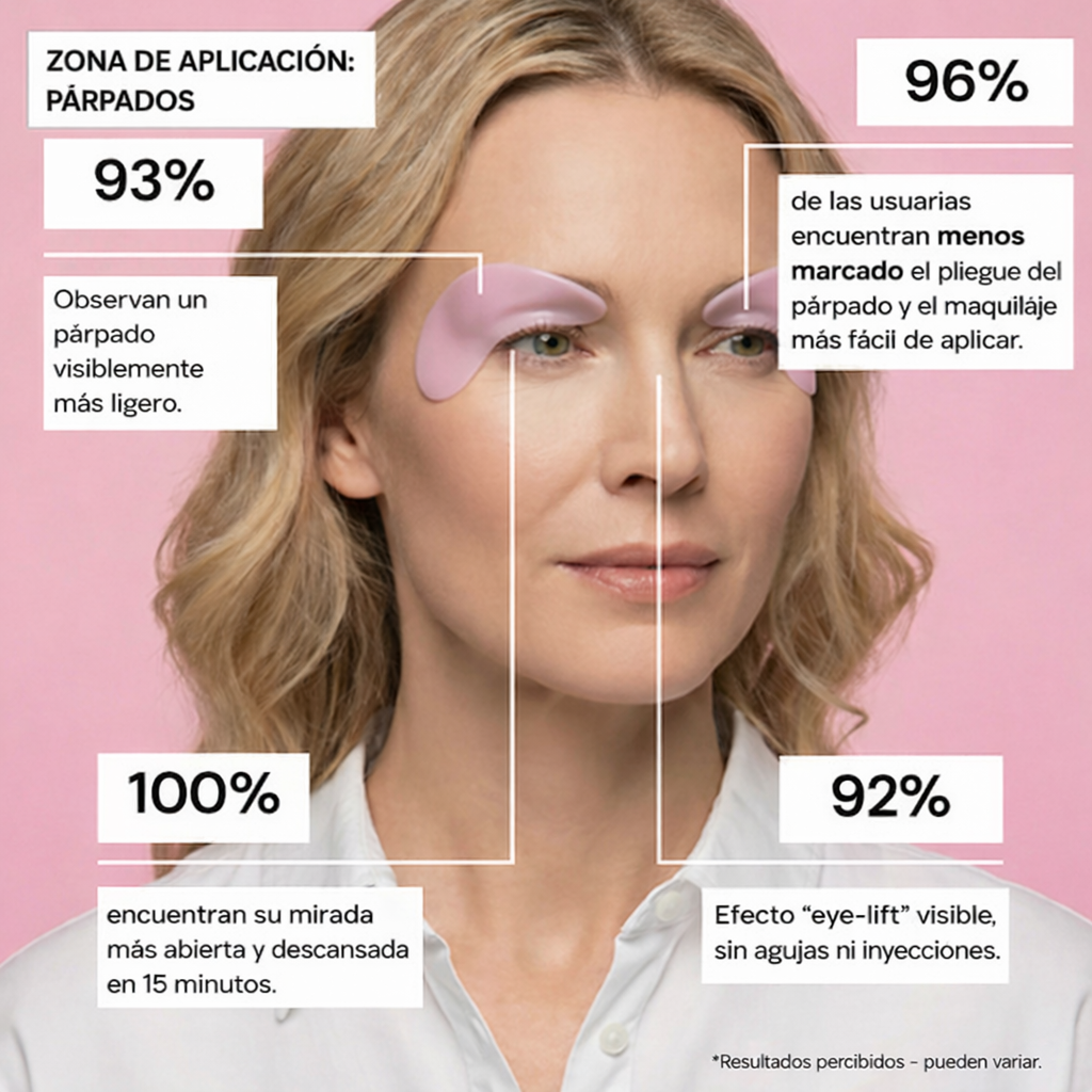Parches oculares InstaLift con PDRN y colágeno